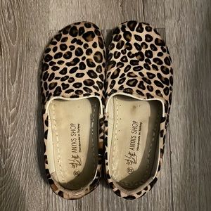Anya’s Yasemin Loafers- Leopard Print Calf Hair